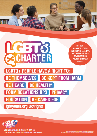 LGBT Charter Poster - Scottish Independent Advocacy Alliance